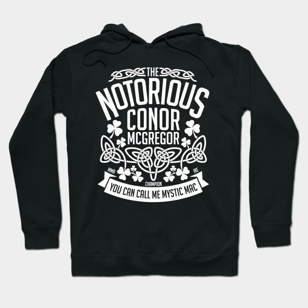 Conor McGregor UFC Champion Crest Hoodie by TypeTees